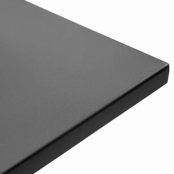 Shop RETIF Table Carr E Bistro Inclinable Palavas Anthracite Acier 70X70 Cm