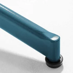 Discount RETIF Table Carr E Bistro Inclinable Palavas Bleu Pacific Acier 70X70 Cm