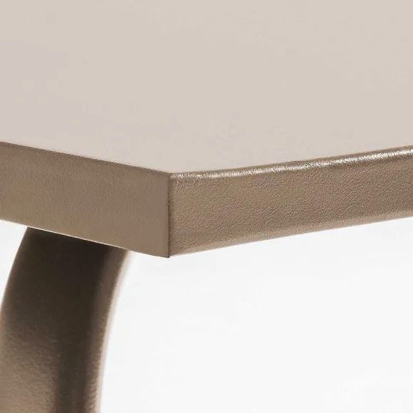Hot RETIF Table Carr E Bistro Taupe Palavas 70X70 Cm