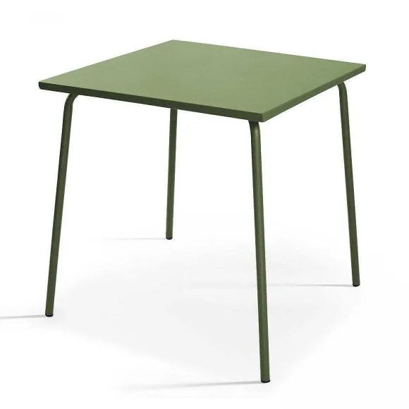 Shop RETIF Table Carr E Bistro Vert Cactus Palavas 70X70 Cm