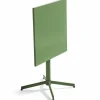 New RETIF Table Carr E Inclinable 70X70 Cm+ 2 Fauteuils Palavas Vert Cactus Acier