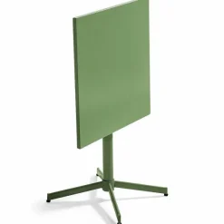 New RETIF Table Carr E Inclinable 70X70 Cm+ 2 Fauteuils Palavas Vert Cactus Acier