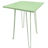 Flash Sale RETIF Table De Bar D'Ext Rieur Carr E Biscarosse 70X70Cm En Aluminium Vert D'Eau