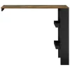 Discount RETIF Table De Bar Styl E Avec Compartiments De Rangement Table Bistrot Murale Panne