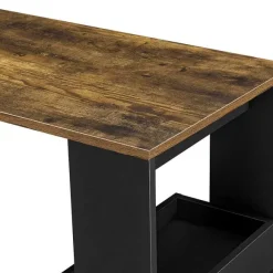 Discount RETIF Table De Bar Styl E Avec Compartiments De Rangement Table Bistrot Murale Panne