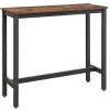 Clearance RETIF Table De Bar Table Haute Fine Table De Cuisine 120X40X100Cm Table De Sall