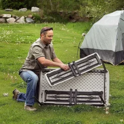 Flash Sale RETIF Table De Camping + 2 Bancs /4 Pers.- Lifetime