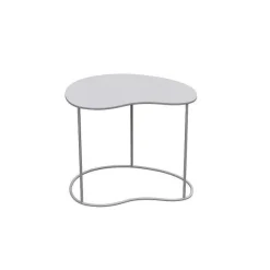 Outlet RETIF Table De Pr Sentation, 50X34Xh42 Cm, M Tal Blanc