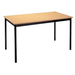 Store RETIF Table De R Union Modulaire Forme Rectangle 120X60 Cm H Tre/Noir