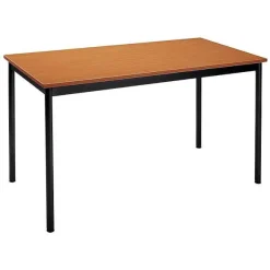 Store RETIF Table De R Union Modulaire Forme Rectangle 120X60 Cm Merisier/Noir