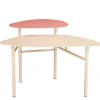 Cheap RETIF Table De Service 2 Niveaux Rose Pastel L68Xp44Xh45,5Cm