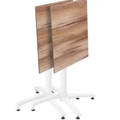 Discount RETIF Table De Terrasse 60X60Cm Inclinable Stratifi Ch Ne Fonc