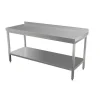 Best RETIF Table De Travail Avec Rebord 2 Niveaux 120X70X90Cm Inox