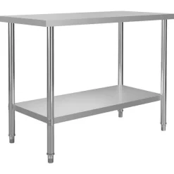 Sale RETIF Table De Travail De Cuisine 120X60X85Cm Acier Inoxydable