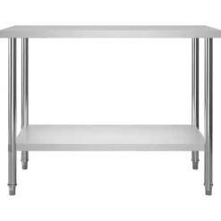 Sale RETIF Table De Travail De Cuisine 120X60X85Cm Acier Inoxydable