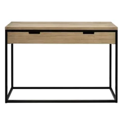 Cheap RETIF Table D'Entree Console Avec Tiroir Icub 40X100X82 Cm. Noir.