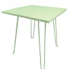 Online RETIF Table D'Ext Rieur Carr E Biscarosse 70X70Cm En Aluminium Vert D'Eau