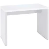 Clearance RETIF Table Flexia Blanc L.100Xp60Xh80Cm