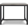 Best RETIF Table Haute Avec 2 Tabourets De Bar Style Industriel Repose Pieds Cadre En Fer