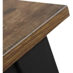 Best RETIF Table Haute Avec 2 Tabourets De Bar Style Industriel Repose Pieds Cadre En Fer