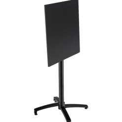 Discount RETIF Table Haute De Terrasse 60X60Cm Inclinable Stratifi Noir