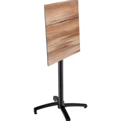Flash Sale RETIF Table Haute De Terrasse 60X60Cm Inclinable Stratifi Ch Ne Fonc