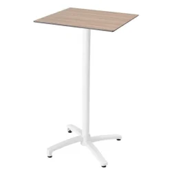 Online RETIF Table Haute De Terrasse 60X60Cm Inclinable Ch Ne Naturel