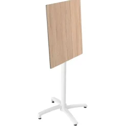 Online RETIF Table Haute De Terrasse 60X60Cm Inclinable Ch Ne Naturel