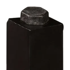 New RETIF Table Haute Mange Debout Bar Bistrot Bois Massif De Sesham 120Cm