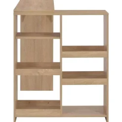 Shop RETIF Table Haute Mange Debout Bar Bistrot Avec Tablette Amovible Ch Ne Beige 138 C