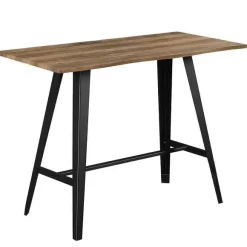 Store RETIF Table Joe En Bois Et M Tal 140X70X105Cm