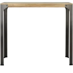 Hot RETIF Table Mange Debout Bristol - Industriel Vintage Bois Et M Tal. 70X110X108H. Cm