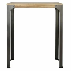 Cheap RETIF Table Mange Debout Bristol.- Industriel Vintage Bois Et M Tal. 59X59X108H. Cm