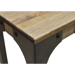 Cheap RETIF Table Mange Debout Bristol - Industriel Vintage Bois Et M Tal Bristol 110X39 Cm
