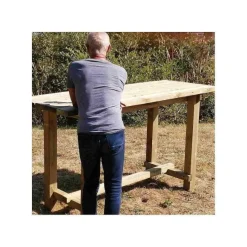 Hot RETIF Table Mange Debout En Pin Xxl