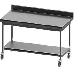 Online RETIF Table Murale Profondeur 700 Mm Sur Roulettes Avec Tag Re