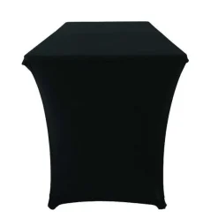 Sale RETIF Table Pliante + 4 R Hausseurs + Nappe Noir 180X75X74/90 Cm