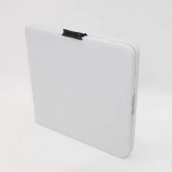 Hot RETIF Table Pliante Blanche Hauteur R Glable L122Xp61Xh74Cm - Pli E L61Xp61Xh8.5Cm