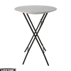Flash Sale RETIF Table Pliante Mange-Debout - Lifetime -Diam Tre 84 Cm