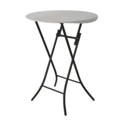 Flash Sale RETIF Table Pliante Mange-Debout - Lifetime -Diam Tre 84 Cm