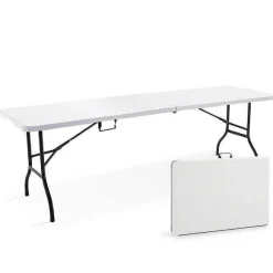 Best RETIF Table Pliante Rect. Hdpe Blanc Rekkem