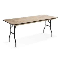 Cheap RETIF Table Pliante Rect. Pro+ Monobloc Bois