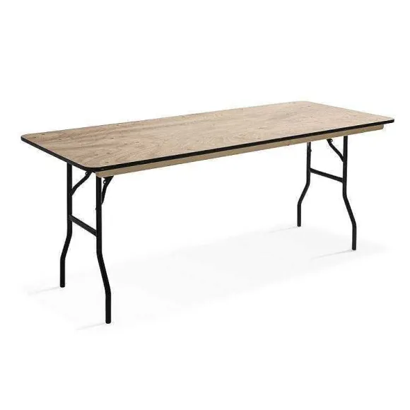 Cheap RETIF Table Pliante Rect. Pro+ Monobloc Bois