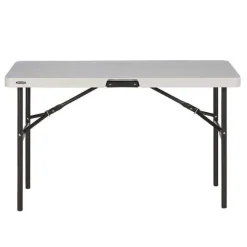 Best RETIF Table Pliante Rectangulaire Beige 4 Personnes.