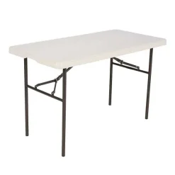 Cheap RETIF Table Pliante Rectangulaire Beige Gamme 'Nesting'