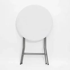 Best Sale RETIF Table Pliante Ronde Mange-Debout 80X80X110Cm