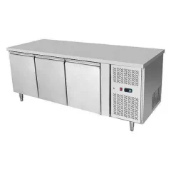 Cheap RETIF Table R Frig R E De Profondeur 700 Mm Avec 3 Portes Mont E Sur Roulettes