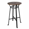 Fashion RETIF Table Ronde Cir E Mange Debout 60 H:105