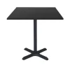 Hot RETIF Table 70X70Cm Mod Le Dina Pied Et Noir Uni