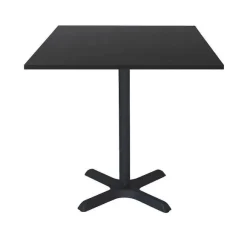 Hot RETIF Table 70X70Cm Mod Le Dina Pied Et Noir Uni